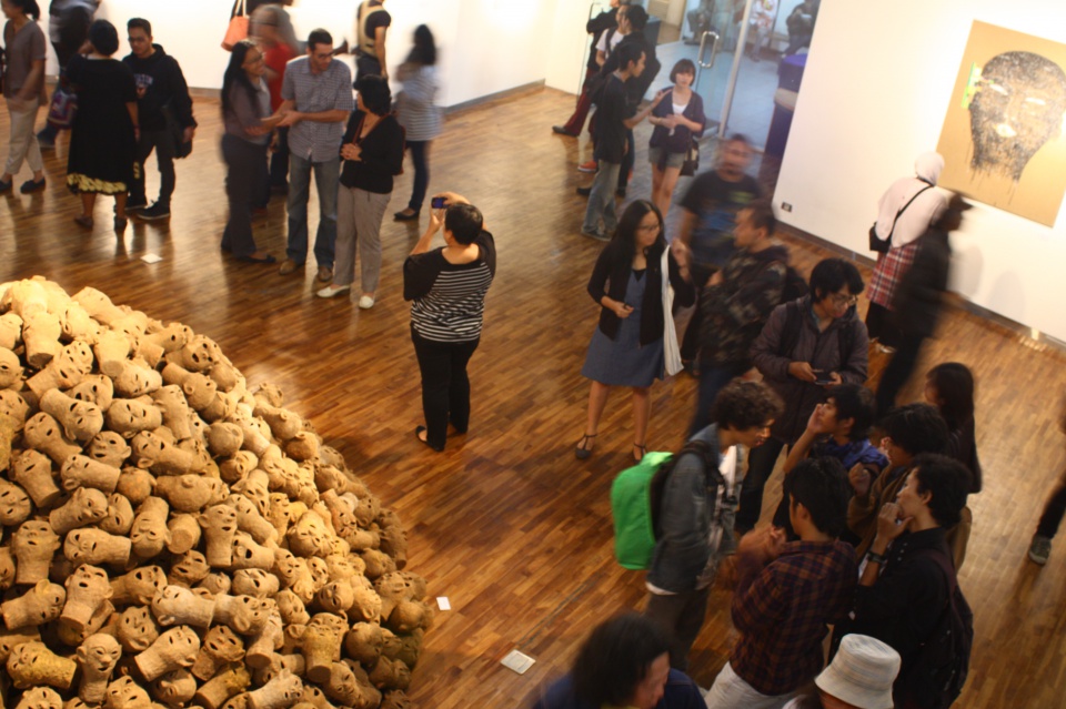 ‘Seeing Java’, an exhibition of work by Dadang Christanto, was one of the events held at the Soemardja gallery in 2012 - Aminudin TH Siregar Everything is allowed